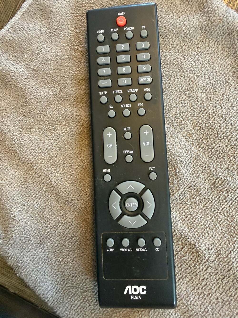 onn. Universal 3-Device Streaming Remote Control - Picture 2 of 3
